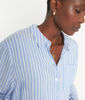 Picture of LADILA LOOSE-FITTING SHIRT WITH SKY BLUE STRIPES
